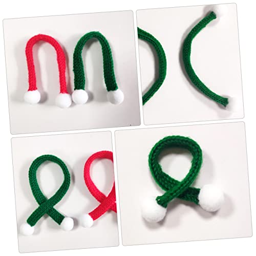 TOYANDONA 10 Stück Roter Wollschal Accessoire Seidenkopftuch Figur Weihnachtsdekoration Weihnachtsornamente Weihnachts Lebkuchenmann Miniatur Fußballschals Basteln Strickwolle TOYANDONA 10 Stück Roter Wollschal Accessoire Seidenkopftuch Figur Weihnachtsdekoration Weihnachtsornamente Weihnachts Lebkuchenmann Miniatur Fußballschals Basteln Strickwolle von TOYANDONA
