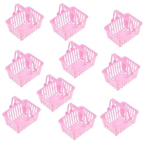 TOYANDONA 10stücke Teiliges Mini Spielzeug Einkaufskörbe Farbige Handheld Körbe Für Mädchen Und Aufbewahren Von Süßigkeiten Zubehör TOYANDONA 10stücke Teiliges Mini Spielzeug Einkaufskörbe Farbige Handheld Körbe Für Mädchen Und Aufbewahren Von Süßigkeiten Zubehör von TOYANDONA