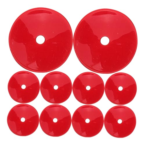 TOYANDONA 10 Stück Suona-Teile Ring tragierbar von Blasinstrumenten spielt das Reparieren von Kernen Suona repariert den Kern Suona-Polkern Suona liefert Suona passend Plastik rot TOYANDONA 10 Stück Suona-Teile Ring tragierbar von Blasinstrumenten spielt das Reparieren von Kernen Suona repariert den Kern Suona-Polkern Suona liefert Suona passend Plastik rot von TOYANDONA