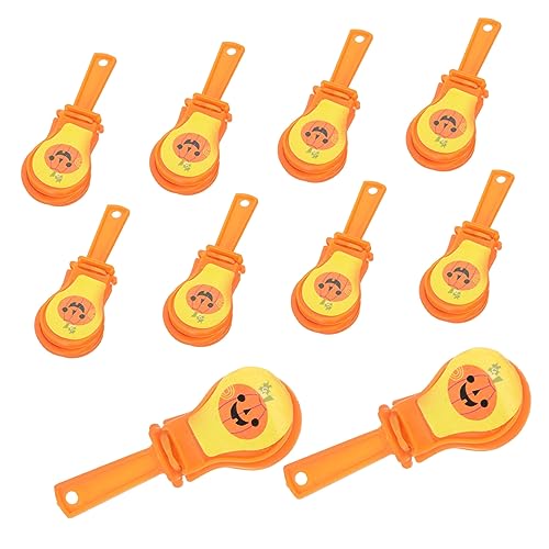 TOYANDONA 10 Stück Teiliges Halloween Handklatscher aus Kunststoff Buntes Party Gadget zum Anfeuern bei Festen Leicht Langlebig und Lauter für Erwachsene TOYANDONA 10 Stück Teiliges Halloween Handklatscher aus Kunststoff Buntes Party Gadget zum Anfeuern bei Festen Leicht Langlebig und Lauter für Erwachsene von TOYANDONA