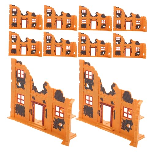 TOYANDONA 10 Stück Teiliges Hohe Ruinierte Gebäudemodelle für Sandtischspiele Realistische Wandornamente für Fördern Kreatives und Strategisches TOYANDONA 10 Stück Teiliges Hohe Ruinierte Gebäudemodelle für Sandtischspiele Realistische Wandornamente für Fördern Kreatives und Strategisches von TOYANDONA