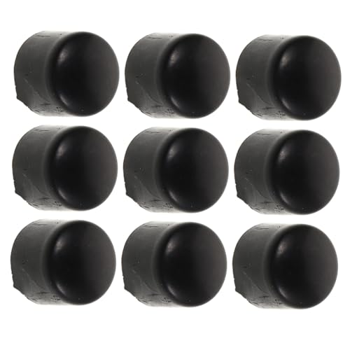 TOYANDONA 10 Stück Teiliges Kunststoff Endkappen für Fußballtisch Stangen Leichte Schützende Foosball Table Parts Einfache Montage Ersatz für Verlorene oder Abgenutzte Fußballmaschinen von TOYANDONA