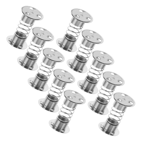 TOYANDONA 10 Stück Teiliges Metall Auto Armaturenbrett Federständer Federbasis für DIY Wackelkopf Puppen Stabile Flexible Feder für Kopf Schütteln Auto Dekoration von TOYANDONA