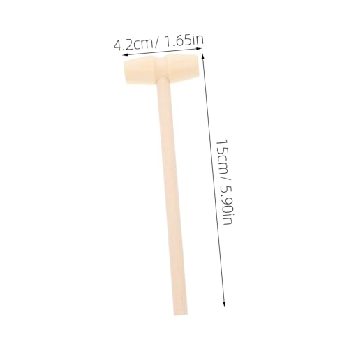 TOYANDONA 10 Stück Teiliges Mini Holzhammer Pädagogisches Holzspielzeug für Jungen und Mädchen Fördert Hand Auge Koordination Beat Kreatives Hämmern für Kleinkinder TOYANDONA 10 Stück Teiliges Mini Holzhammer Pädagogisches Holzspielzeug für Jungen und Mädchen Fördert Hand Auge Koordination Beat Kreatives Hämmern für Kleinkinder von TOYANDONA