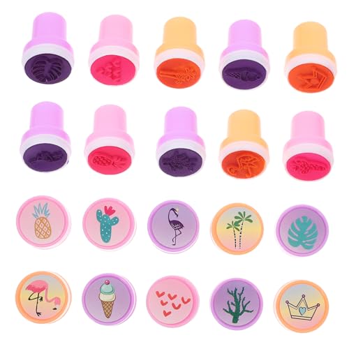 TOYANDONA 10 Stück Teiliges Set Sommerstempel für Selbstfärbende Stempel für Partys Klassenzimmerbelohnungen und Kreative Bastelprojekte Vielseitige für Geburtstagsfeiern und Mehr TOYANDONA 10 Stück Teiliges Set Sommerstempel für Selbstfärbende Stempel für Partys Klassenzimmerbelohnungen und Kreative Bastelprojekte Vielseitige für Geburtstagsfeiern und Mehr von TOYANDONA