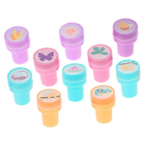 TOYANDONA 10 Stück Teiliges Stempelset mit Selbstfärbenden Baumfaultier und Blumenmotiven als Belohnungsstempel für Geburtstagsfeiern Klassenzimmerpreise und Partygeschenke TOYANDONA 10 Stück Teiliges Stempelset mit Selbstfärbenden Baumfaultier und Blumenmotiven als Belohnungsstempel für Geburtstagsfeiern Klassenzimmerpreise und Partygeschenke von TOYANDONA
