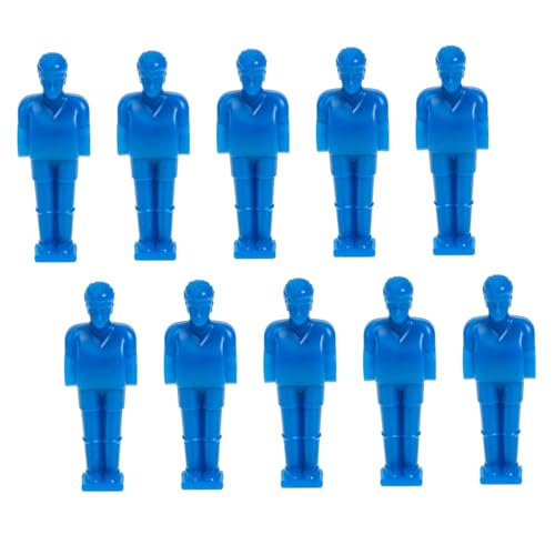 TOYANDONA 10 Stück Teiliges Tischfußball Spieler aus Robustem Kunststoff Farbintensive Langlebige Foosball Figuren Ersatzteile für Tischkicker Praktische Fußball Deko für Spiel und von TOYANDONA