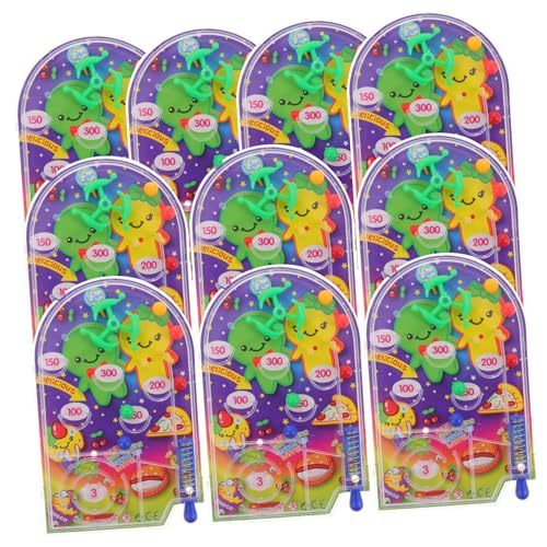 TOYANDONA 10 Stück Teiliges Tragbares Pinball Spiel für Kompakte Tischspielzeug aus Robustem Kunststoff Fördert Geschicklichkeit und Familienzusammenhalt Handliches Freizeitspiel für TOYANDONA 10 Stück Teiliges Tragbares Pinball Spiel für Kompakte Tischspielzeug aus Robustem Kunststoff Fördert Geschicklichkeit und Familienzusammenhalt Handliches Freizeitspiel für von TOYANDONA