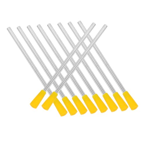 TOYANDONA 10 Stück Triangular Iron Sticks Rhythmus Schlägel für Außen Glocken Klassenzimmer und Feiern Vielseitig Einsetzbar TOYANDONA 10 Stück Triangular Iron Sticks Rhythmus Schlägel für Außen Glocken Klassenzimmer und Feiern Vielseitig Einsetzbar von TOYANDONA