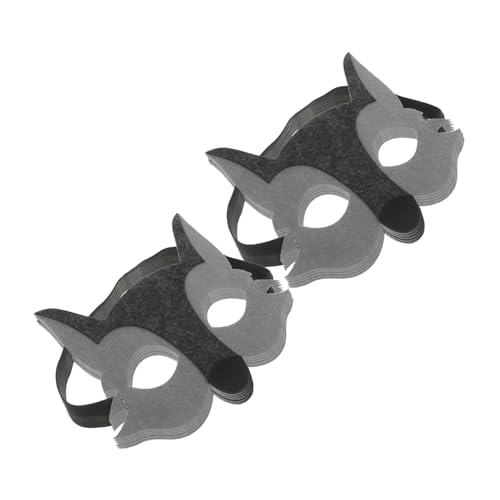 TOYANDONA 10 Stück Wolf Maske für Halbgesichtsmaske aus Filz für Halloween Kostümpartys und Rollenspiele Bequem und Kinderfreundlich Zubehör für Tier Themenveranstaltungen TOYANDONA 10 Stück Wolf Maske für Halbgesichtsmaske aus Filz für Halloween Kostümpartys und Rollenspiele Bequem und Kinderfreundlich Zubehör für Tier Themenveranstaltungen von TOYANDONA