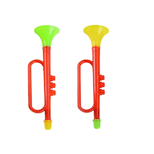 TOYANDONA 10 Stück pädagogisches Trompetenspielzeug kindertrompete trompete sankastenspielsachen set Babylärm Musikspielzeug Trompete Trompetenspielzeug für von TOYANDONA