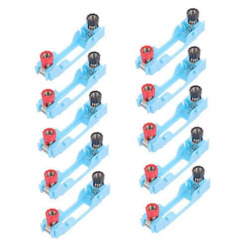 TOYANDONA 10 Stücke Box Batterie Halter Physik Batterie Kunststoff Metall Batterie Halter Fall Experimentelle Batterie Rack TOYANDONA 10 Stücke Box Batterie Halter Physik Batterie Kunststoff Metall Batterie Halter Fall Experimentelle Batterie Rack von TOYANDONA