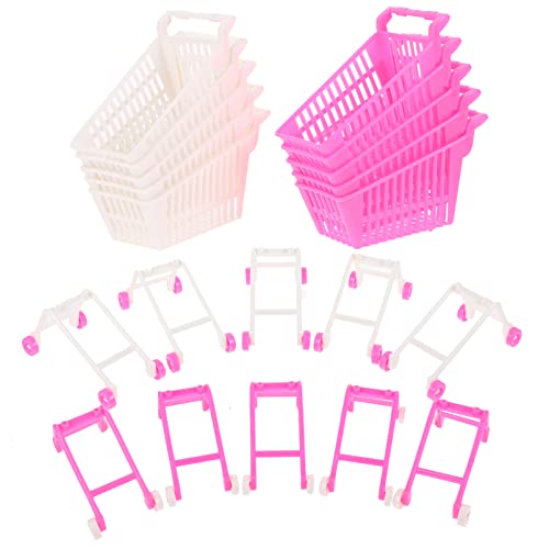 TOYANDONA Mini-einkaufswagen-Modell – Kinder-Trolley-Spielzeug Mit Wissenschaftlichem Design Für Hände Rollenspiel-Spielzeug von TOYANDONA
