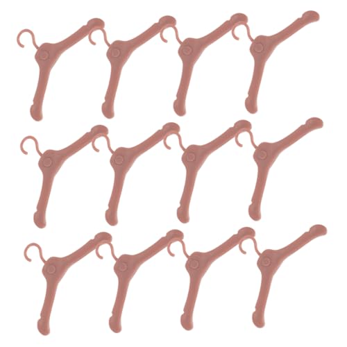 TOYANDONA 100 STK Puppenhaus-Aufhänger puppenkleiderbügel Puppenkleiderhänger Puppenkleideraufhänger Miniaturkleiderbügel Mannequin-Kleidung Kleiderbügel für Babypuppen Plastik Light Brown TOYANDONA 100 STK Puppenhaus-Aufhänger puppenkleiderbügel Puppenkleiderhänger Puppenkleideraufhänger Miniaturkleiderbügel Mannequin-Kleidung Kleiderbügel für Babypuppen Plastik Light Brown von TOYANDONA