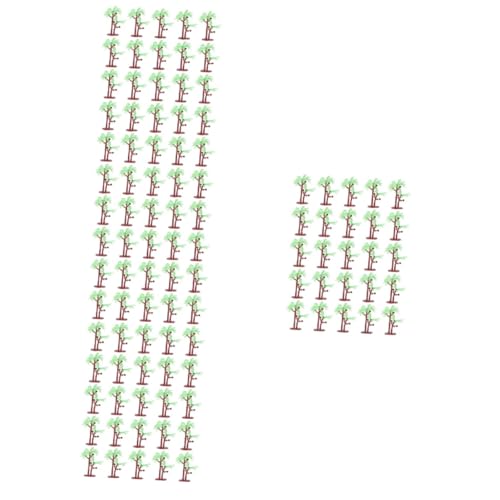 TOYANDONA 100 Stk Miniaturdekoration Miniaturen Fee Modelleisenbahnen Modellbaum Skala tortendeko einschulung Mini-Landschaftsbaum Simulationsbaummodell dreidimensional Palme Kokosnussbaum von TOYANDONA