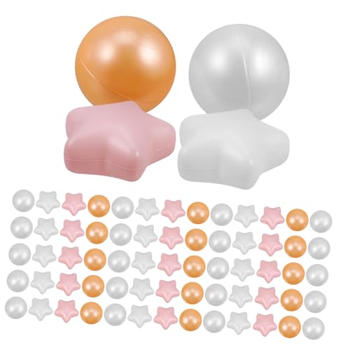 TOYANDONA 100 Stück Ballbecken für schwimmspielzeug kinderzimmer Kinderpool Kinderspielzeug Wasserbälle aufblasbar poolball Spiel Ozeanbälle Bällebad, Bälle Eva TOYANDONA 100 Stück Ballbecken für schwimmspielzeug kinderzimmer Kinderpool Kinderspielzeug Wasserbälle aufblasbar poolball Spiel Ozeanbälle Bällebad, Bälle Eva von TOYANDONA