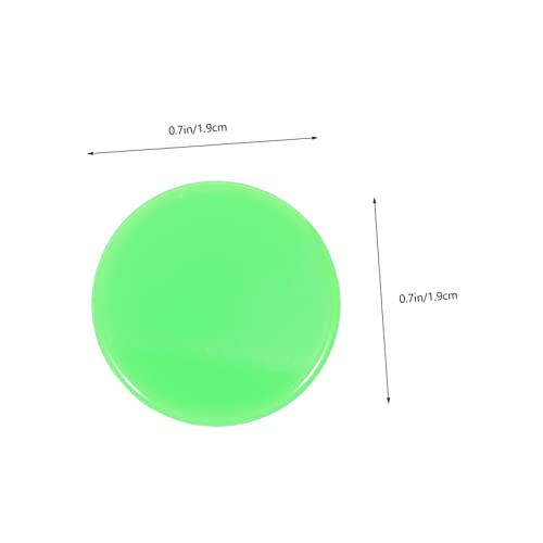 TOYANDONA 100 Stück Bingo Zählchips Solide Grün Leichte Spielsteine Robust und Formbeständig für Brettspiele Kinderlernspiele und Pokerabende zu Hause TOYANDONA 100 Stück Bingo Zählchips Solide Grün Leichte Spielsteine Robust und Formbeständig für Brettspiele Kinderlernspiele und Pokerabende zu Hause von TOYANDONA