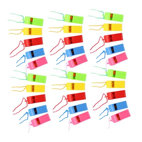 TOYANDONA 100 Stück Bunte Kunststoffpfeifen für Partys Kindergeburtstage Sportveranstaltungen Schiedsrichterpfeifen Langlebig Lauter Klang als Party Füller und Fanartikel TOYANDONA 100 Stück Bunte Kunststoffpfeifen für Partys Kindergeburtstage Sportveranstaltungen Schiedsrichterpfeifen Langlebig Lauter Klang als Party Füller und Fanartikel von TOYANDONA