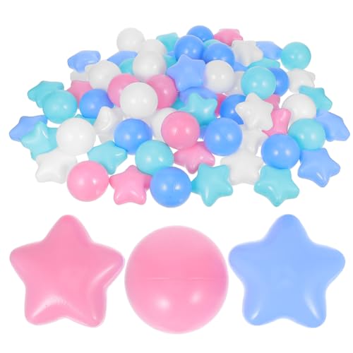 TOYANDONA 100 Stück Bunte Kunststoffspielbälle für Fördert Motorische Fähigkeiten und Sensorische Entwicklung für Pools Spielplätze und Partys TOYANDONA 100 Stück Bunte Kunststoffspielbälle für Fördert Motorische Fähigkeiten und Sensorische Entwicklung für Pools Spielplätze und Partys von TOYANDONA