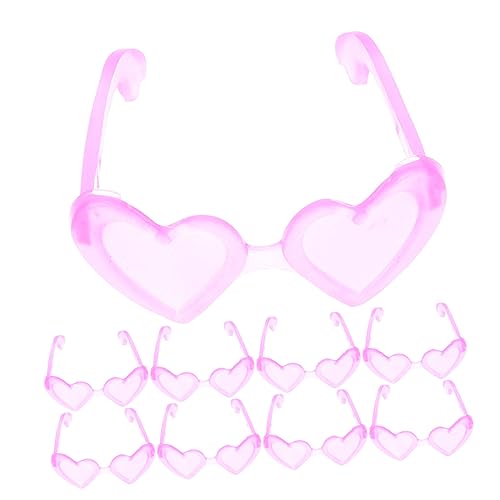 TOYANDONA 100 Stück Herzbrille Babypuppenspielzeug Großpackung Sonnenbrillen Brillen Minispielzeug Klare Brille Großpackung Puppenbrille Puppensonnenbrille Rosa Kunststoff TOYANDONA 100 Stück Herzbrille Babypuppenspielzeug Großpackung Sonnenbrillen Brillen Minispielzeug Klare Brille Großpackung Puppenbrille Puppensonnenbrille Rosa Kunststoff von TOYANDONA