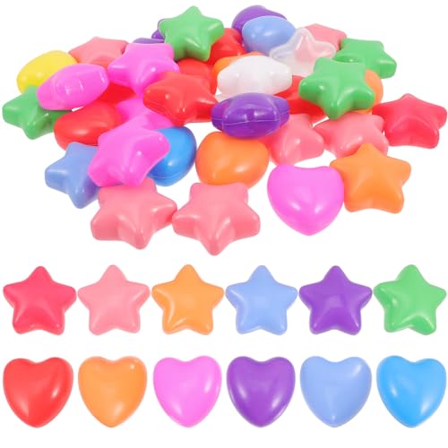 TOYANDONA Lernspielzeug Für Kinder 100 Stück Herzförmige Spielbälle Spiel Poolbälle Sterne Bällebad Bälle Kinder Schwimmspielzeug Pädagogische Ozeanbälle Schwimmspielzeug Für Party TOYANDONA Lernspielzeug Für Kinder 100 Stück Herzförmige Spielbälle Spiel Poolbälle Sterne Bällebad Bälle Kinder Schwimmspielzeug Pädagogische Ozeanbälle Schwimmspielzeug Für Party von TOYANDONA