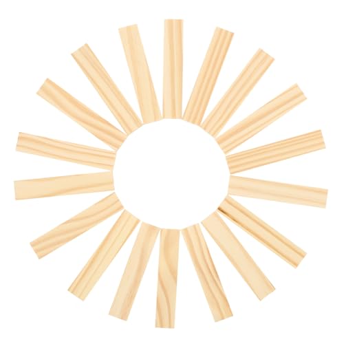 TOYANDONA 100 Stück Holz Dominosteine Bausteine ​​Für Kleinkinder Kinderspielzeug Party Balance Spielblöcke Desktop Stapelblöcke Holz Kinderspiel von TOYANDONA