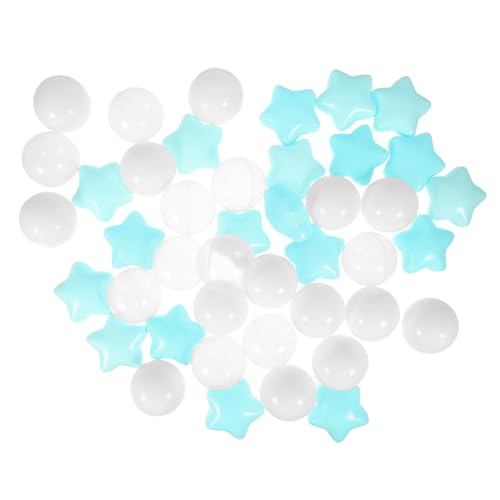 TOYANDONA 100 Stück Meeresball Aqua groß Schwimmbad klein Strand Billard -Pool geburtstagstisch deko spielsachen für den Pool runde Grubenkugeln Spiel Ozeanbälle Plastik von TOYANDONA