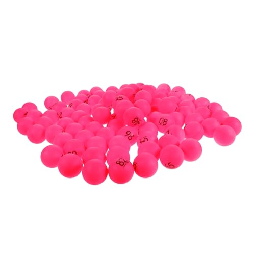 TOYANDONA 100 Stück Nummerierte Losbälle Kunststoff Pingpong Bälle für DIY Bingo Spiele Wiederverwendbar mit Klar Sichtbaren Zahlen für Party und Event Unterhaltung TOYANDONA 100 Stück Nummerierte Losbälle Kunststoff Pingpong Bälle für DIY Bingo Spiele Wiederverwendbar mit Klar Sichtbaren Zahlen für Party und Event Unterhaltung von TOYANDONA