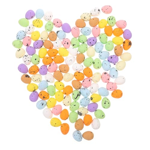 TOYANDONA 100 Stück Ostereier Schale Kleine Dekoration Überraschung Befüllbar Zum Dekorieren Gefüllt Ornament Ei Ostern Dekoratives Ei Eier Imitation Festival Heimdekoration von TOYANDONA