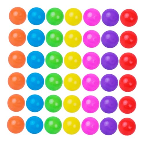 TOYANDONA 100 Stück Ozeanball für Bällebad für Kleinkinder weiche Bällebad-Bälle Mini -Ozeanballspielzeug Ball Boxenbälle Spielzimmer Ball Boxenbälle -Grubenball Plastik von TOYANDONA
