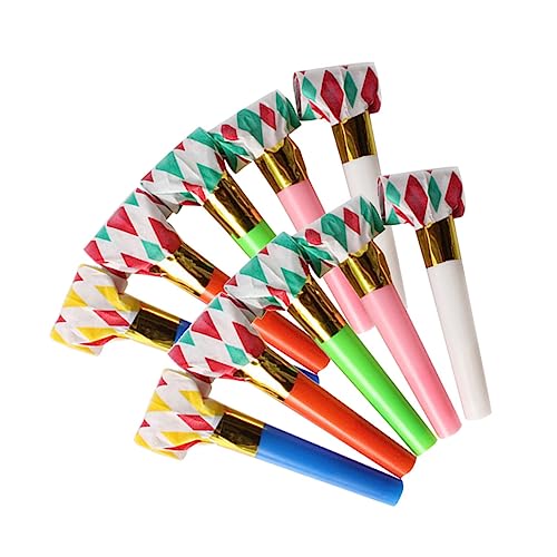 TOYANDONA 100 Stück Partypfeife party kinderparty partytüten kindergeburtstag party accessoires goldhochzeit Jubelpfiff Partypfeifen Partygeschenke pfeifen Partykrachmacher von TOYANDONA