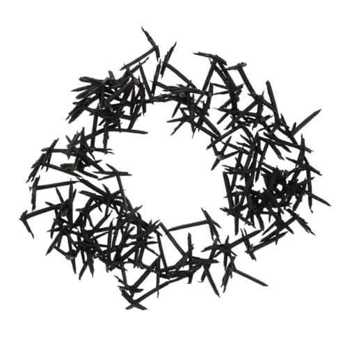 TOYANDONA 100 Stück Plastik Urähenkrallen für DIY Halloween Dekorationen Realistische Vogelkrallen Zubehör für Stofftiere Bastelprojekte Einfache Anbringung für Gruselige Partydekorationen von TOYANDONA