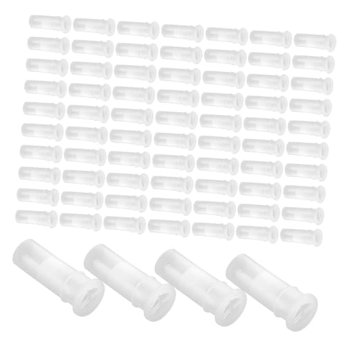 TOYANDONA 100 Stück Quietscher Ersatz für Haustierspielzeug Rassel Ersatzteile Knisterspielzeug Zubehör für DIY Plüschtiere und Hundespielzeug Geräuschmacher Inserts von TOYANDONA