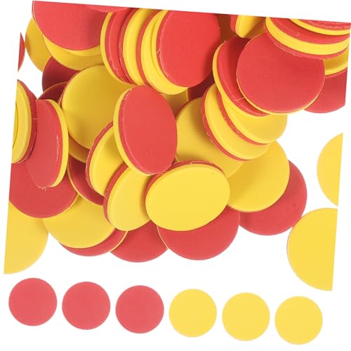 TOYANDONA 100 Stück Teiliges Eva Zählchips für Pädagogisches Lernspielzeug mit Farben Robust Farblich Sortiert Fördert Farbenlernen Motorik und Rechenfähigkeiten Geeignet für Vorschule und TOYANDONA 100 Stück Teiliges Eva Zählchips für Pädagogisches Lernspielzeug mit Farben Robust Farblich Sortiert Fördert Farbenlernen Motorik und Rechenfähigkeiten Geeignet für Vorschule und von TOYANDONA