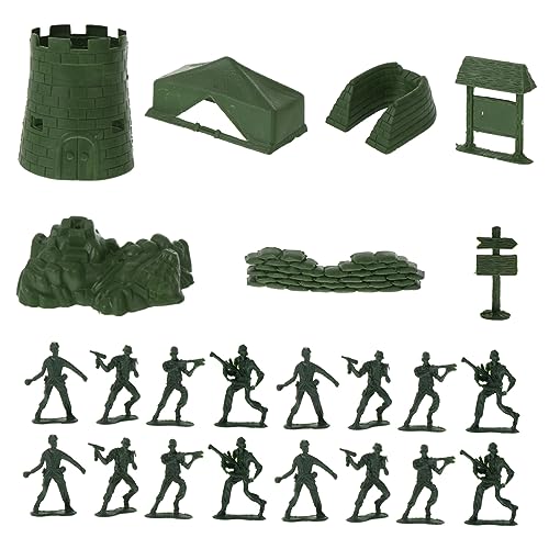 TOYANDONA 100 Stück Teiliges Set Kunststoff Soldaten für Militärmodell Figuren Kreatives Fantasie und Interaktion für Eltern Junge Mädchen Spiele TOYANDONA 100 Stück Teiliges Set Kunststoff Soldaten für Militärmodell Figuren Kreatives Fantasie und Interaktion für Eltern Junge Mädchen Spiele von TOYANDONA