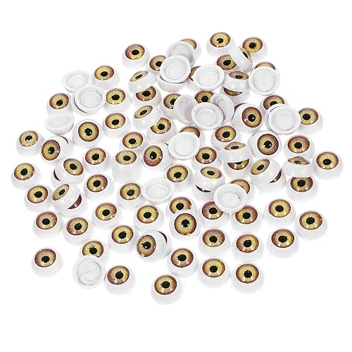 TOYANDONA 100 Stücke Gelb Kunststoff Augen Modelle Puppe Perücke Sicherheits Augen Realistische Puppe Augen TOYANDONA 100 Stücke Gelb Kunststoff Augen Modelle Puppe Perücke Sicherheits Augen Realistische Puppe Augen von TOYANDONA