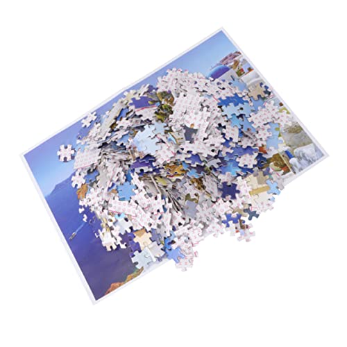 TOYANDONA 1000-teiliges Set Malerei Puzzle Puzzlespiel Für Erwachsene Puzzle Für Erwachsene Erwachsenen-Puzzle-Geschenk Herausfordernde Puzzles Berühmtes Malpuzzle Tower Bridge Papier Kind von TOYANDONA