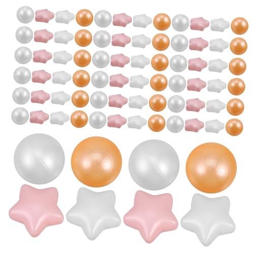 TOYANDONA 100St Ballbecken für Kinderspielzeug Pitballs Planschbecken für Kleinkinder schwimmspielzeug kinderzimmer runder Ozeanball Gruben Bälle Eva von TOYANDONA