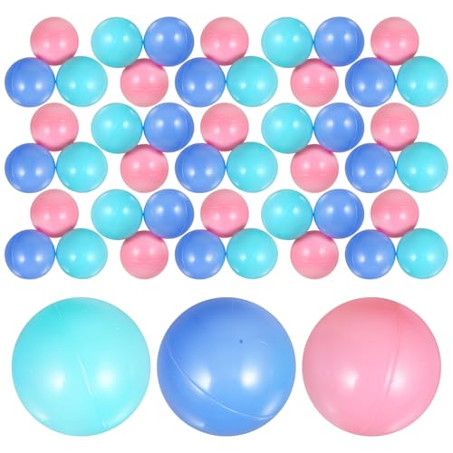TOYANDONA 100St Bobo-Ball aufblasbarer Schwimmer Schaumstoffball für Reifen Wickler -Pool çocuk havuzu Toy Kunststoffbälle für Bällebad Ozeanbälle für Bällebad Sport von TOYANDONA