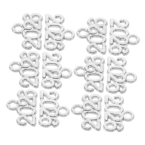 TOYANDONA 100St Schlüsselanhänger aus Legierung Charme Schlüsselanhänger Bulk-Anhänger schlüsselanhänger basteln handgemachte Jahres-Charme Schlüsselanhänger aus Zinklegierung TOYANDONA 100St Schlüsselanhänger aus Legierung Charme Schlüsselanhänger Bulk-Anhänger schlüsselanhänger basteln handgemachte Jahres-Charme Schlüsselanhänger aus Zinklegierung von TOYANDONA
