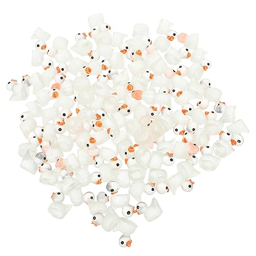 TOYANDONA 100pcs Luminous Mini Enten -figurharz Leuchten in Den Dunklen Enten -Figuren Entendekorationen TOYANDONA 100pcs Luminous Mini Enten -figurharz Leuchten in Den Dunklen Enten -Figuren Entendekorationen von TOYANDONA