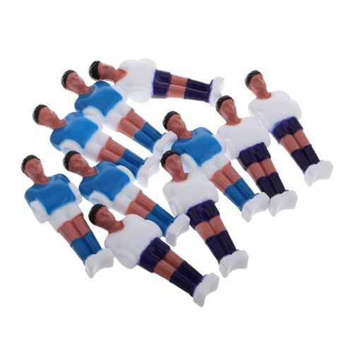 TOYANDONA 10stücke Teiliges Set Mini-fußballspieler Figuren Für Tischfußball Lifelike Tischfußball Zubehör Für Spannende Spiele Für Und Motoriktraining von TOYANDONA