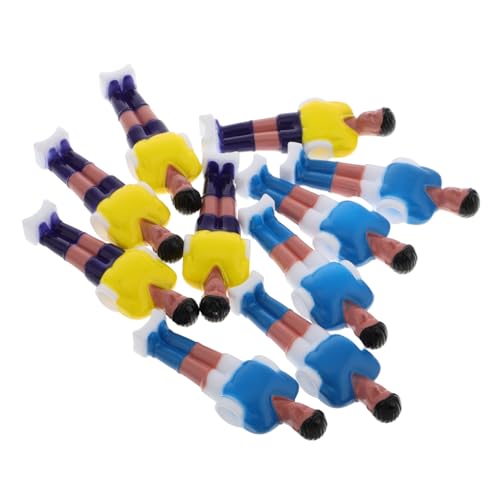 TOYANDONA 10stücke Teiliges Set Mini Tischfußball Figuren Spielerpuppen Für Tischfußball Zubehör Für Zuhause Und Cafés Fördert Motorik Und Koordination TOYANDONA 10stücke Teiliges Set Mini Tischfußball Figuren Spielerpuppen Für Tischfußball Zubehör Für Zuhause Und Cafés Fördert Motorik Und Koordination von TOYANDONA