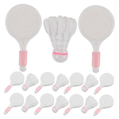 TOYANDONA 10Sätze Badminton Spielset für Teiliges mit Schlägern und Federbällen Puppenzubehör für Geburtstagsdekoration und Sportpartys Langlebige Materialien Einfach TOYANDONA 10Sätze Badminton Spielset für Teiliges mit Schlägern und Federbällen Puppenzubehör für Geburtstagsdekoration und Sportpartys Langlebige Materialien Einfach von TOYANDONA