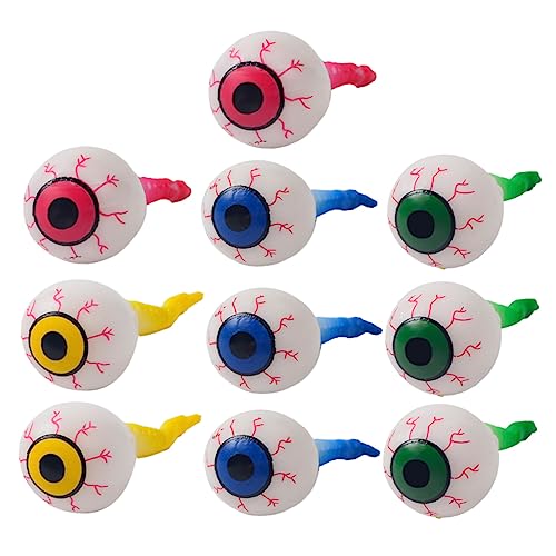 TOYANDONA 10St Halloween- Halloween Costume Halloween Kleidung Halloween Augapfel Halloween-Dekompressionsspielzeug gruselige Augäpfel Sammeln von Augapfel-Requisiten TOYANDONA 10St Halloween- Halloween Costume Halloween Kleidung Halloween Augapfel Halloween-Dekompressionsspielzeug gruselige Augäpfel Sammeln von Augapfel-Requisiten von TOYANDONA