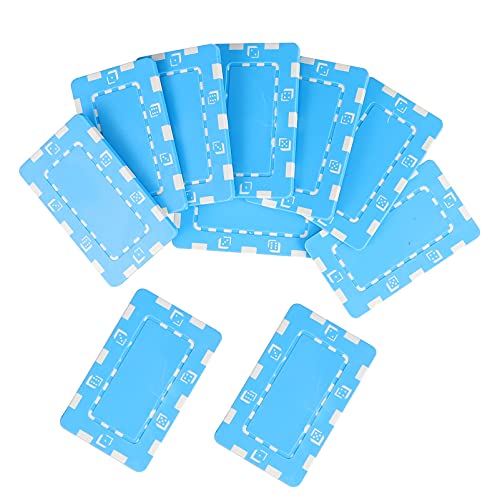 TOYANDONA 10St Jetons Spiele Poker-Plaketten Decks Gestell rechteckige Pokerchips spielmünzen spielgeld glücksspiel Spielmarken Mahjong-Währungschips Spielchips aus Kunststoff Abs Blue TOYANDONA 10St Jetons Spiele Poker-Plaketten Decks Gestell rechteckige Pokerchips spielmünzen spielgeld glücksspiel Spielmarken Mahjong-Währungschips Spielchips aus Kunststoff Abs Blue von TOYANDONA