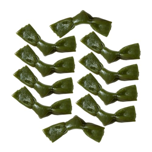 TOYANDONA 10St Modell mit Seetangknoten im Freien klein vorgeben Künstliches Essen Display-Versorgung Mini-Küchenszenendekor Lebensmitteldekor Food-Modell PVC Green TOYANDONA 10St Modell mit Seetangknoten im Freien klein vorgeben Künstliches Essen Display-Versorgung Mini-Küchenszenendekor Lebensmitteldekor Food-Modell PVC Green von TOYANDONA