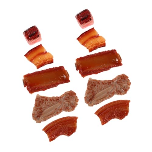 TOYANDONA 10St Simuliertes Rippenspielzeug küchen Dekoration Fleisch Grill Küchenzubehör Kochsimulationsspielzeug Prop Essen Lebensmittelmodelle anzeigen Küchendekor Essen Harz TOYANDONA 10St Simuliertes Rippenspielzeug küchen Dekoration Fleisch Grill Küchenzubehör Kochsimulationsspielzeug Prop Essen Lebensmittelmodelle anzeigen Küchendekor Essen Harz von TOYANDONA