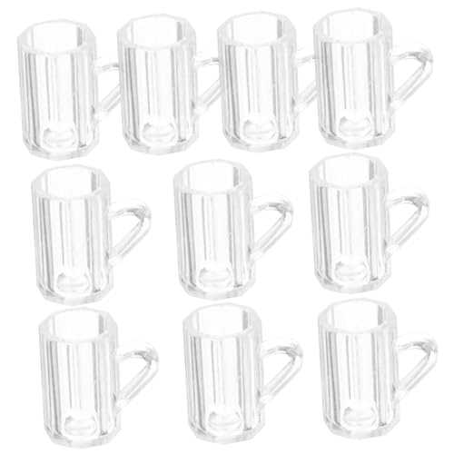 TOYANDONA 10St Trinkbecher Miniatur bierbecher biergläser Dekorationen modellieren Ornamente ziernieten Mini-Wasserbecher Miniaturbecher realistisch Miniatursachen Mini-Tasse Abs Transparent TOYANDONA 10St Trinkbecher Miniatur bierbecher biergläser Dekorationen modellieren Ornamente ziernieten Mini-Wasserbecher Miniaturbecher realistisch Miniatursachen Mini-Tasse Abs Transparent von TOYANDONA