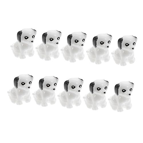 TOYANDONA 10Stücke Mini Figuren Harz Hundendekorationen für Miniaturgarten Puppenhaus und Indoor Dekoration für Familie und Freunde TOYANDONA 10Stücke Mini Figuren Harz Hundendekorationen für Miniaturgarten Puppenhaus und Indoor Dekoration für Familie und Freunde von TOYANDONA